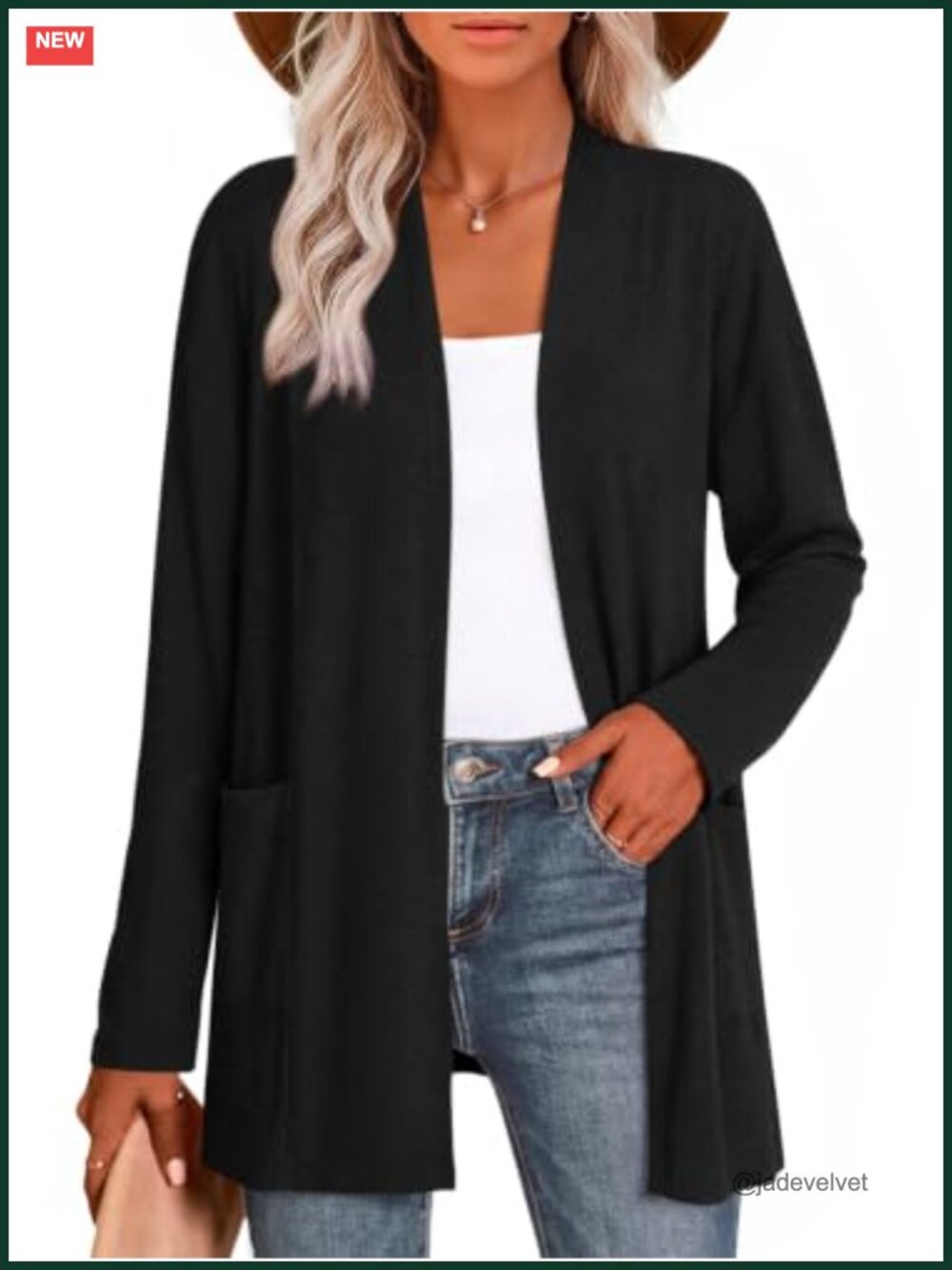 Womens Long Sleeve Cardigan Sweater Plus Size Lightweight Stretch